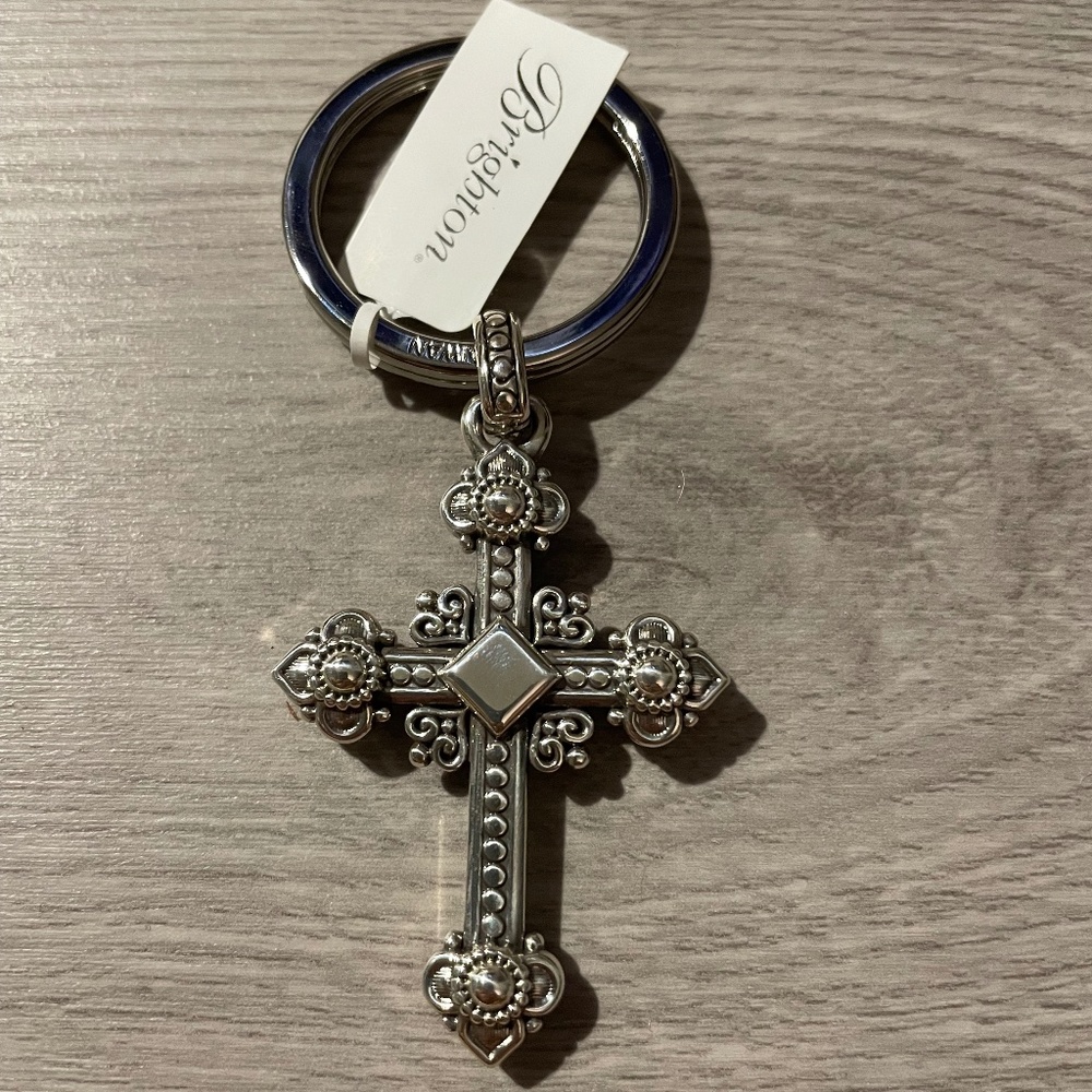 NEW Brighton Keychain, Silver